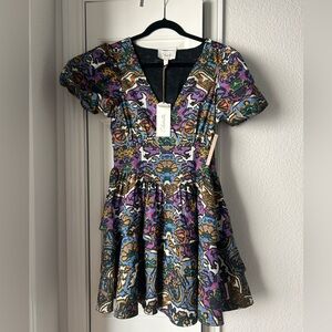 NWT Marisse Dress- Mosaic Ikat by Cleobella. Size Small